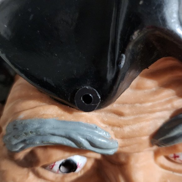 Vintage Telco Cackling Witch Door Plaque With Red Flashing Eyes Motion Activated - Picture 6 of 9